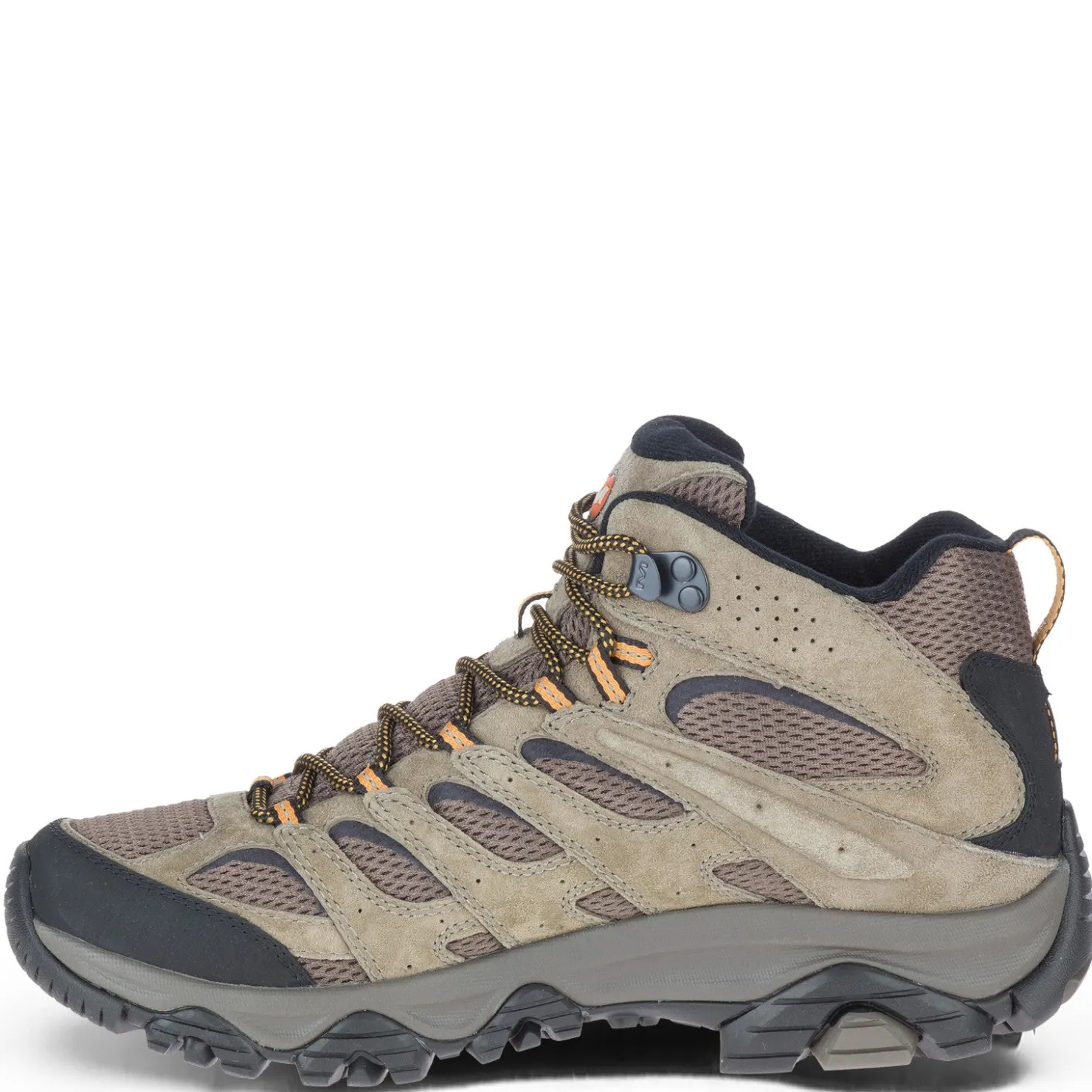 Boots*Merrell Men's , Moab 3 Mid Hiking Boot - Wide Width Walnut
