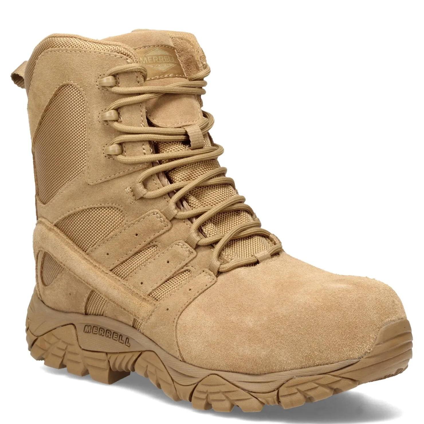 Boots*Merrell Men's , Moab 2 Tactical Response 8in Boot Coyote