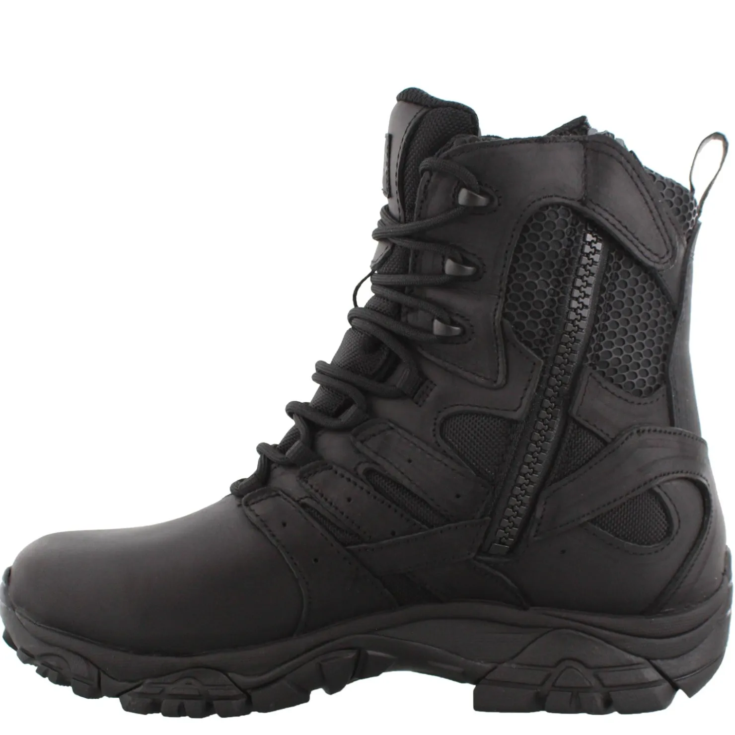 Boots*Merrell Men's , Moab 2 Tactical Response 8in Boot Black