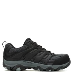 Sneakers & Athletics*Merrell Men's , Moab Vertex 2 Low Toe CF Safety Work Shoe Black/Granite
