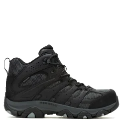 Work & Safety*Merrell Men's , Moab Vertex 2 Mid CF Safety Work Boot Black/Granite