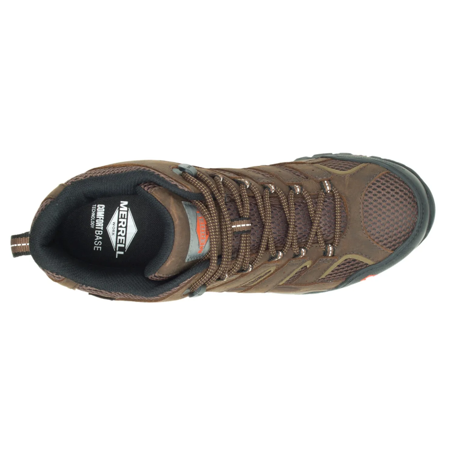 Boots*Merrell Men's , Moab Vertex 2 Mid CF Safety Work Boot Clay