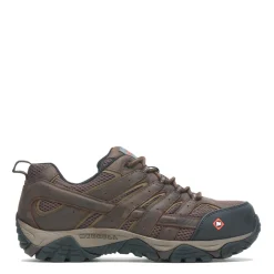 Sneakers & Athletics*Merrell Men's , Moab Vertex 2 Low Toe CF Safety Work Shoe Clay