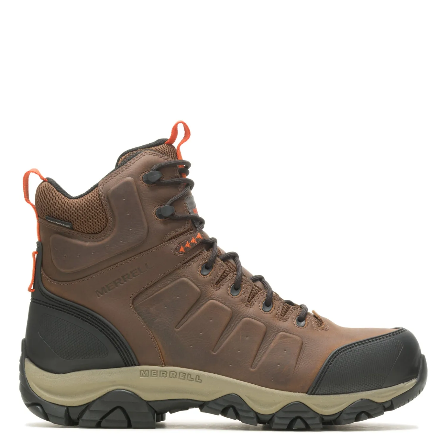 Boots*Merrell Men's , Phaserbound 2 Mid CT Work Boot Earth