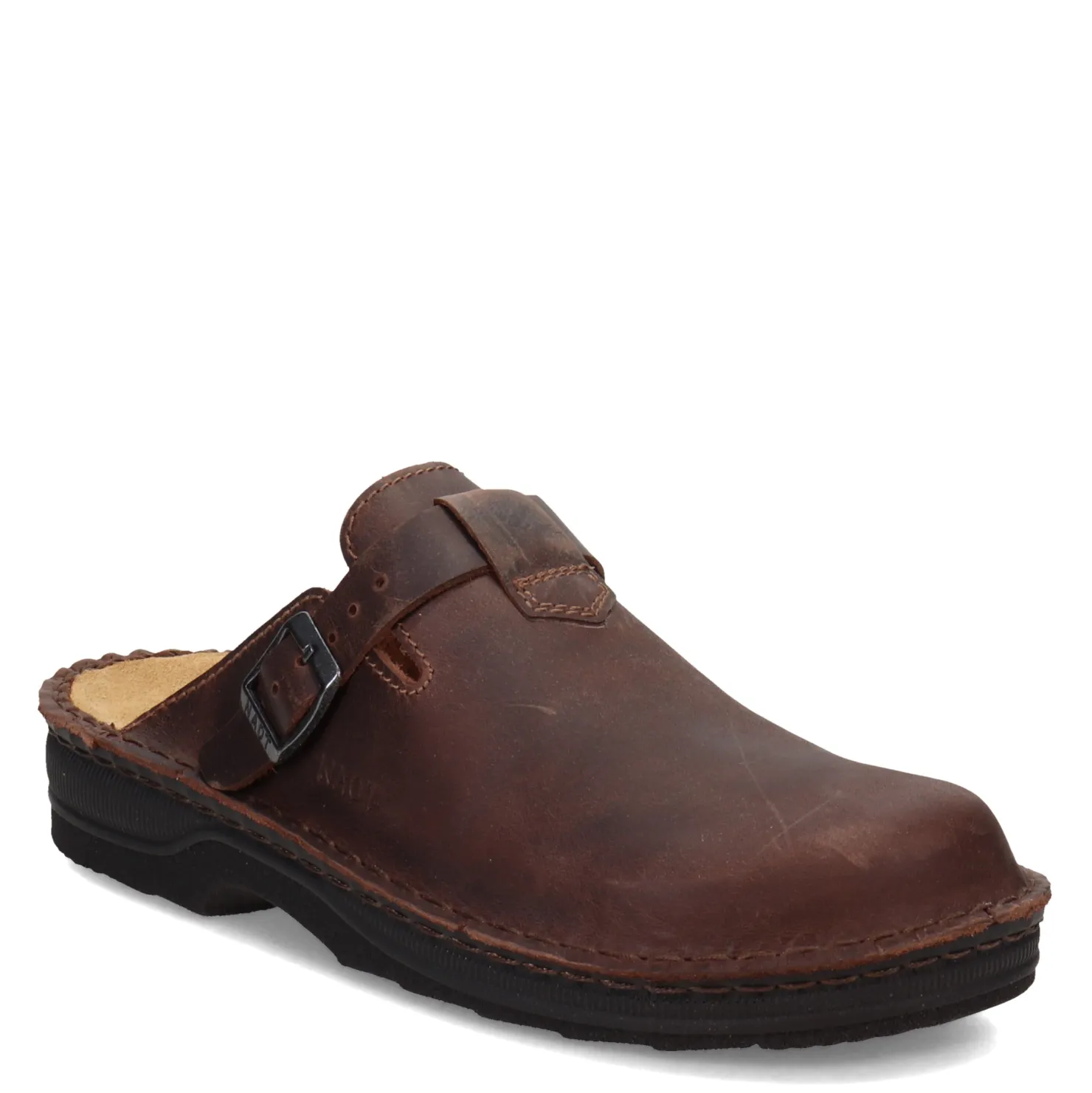 Clogs*Naot Men's , Fiord Clog Crazy Horse Brown