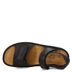 Sandals*Naot Men's , Lappland Sandal Black