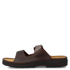 Sandals*Naot Men's , Mikael 2 Sandal Brown Crazy Horse