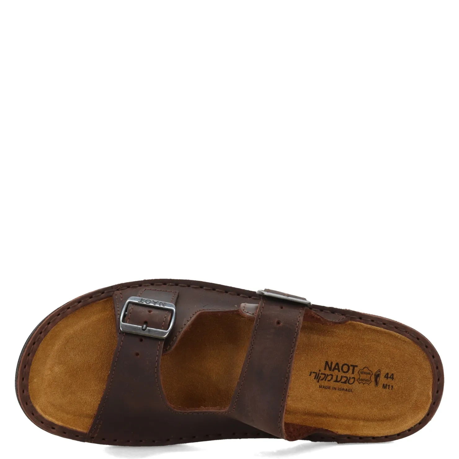 Sandals*Naot Men's , Mikael 2 Sandal Brown Crazy Horse