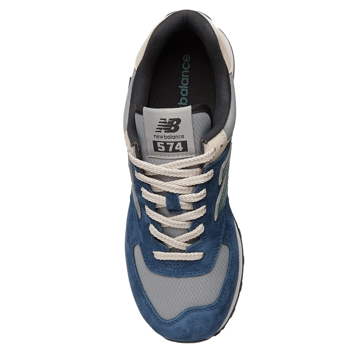 Fashion & Street*New Balance Men's , 574 Sneaker Nb Navy/Slate Grey/New Spruce