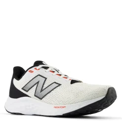 Running*New Balance Men's , Arishi Fresh Foam v4 Running Shoe White/Black/Neo Flame