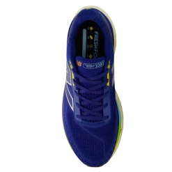 Running*New Balance Men’s Fresh Foam X 1080v14 Running Sneaker Inkwell/Silver Metallic/Ginger Lemon