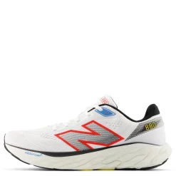 Sneakers & Athletics*New Balance Men's , Fresh Foam 880v14 Running Shoe White/Neo Flame