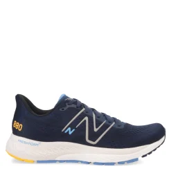 Running*New Balance Men's , Fresh Foam 880v13 Running Shoe Nb Navy/Heritage Blue/Hot Marigold
