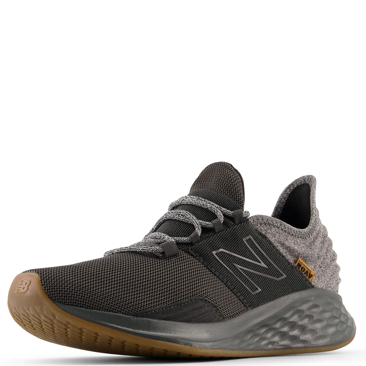 Fashion & Street*New Balance Men's , Fresh Foam Roav Running Shoe Blacktop/Gum