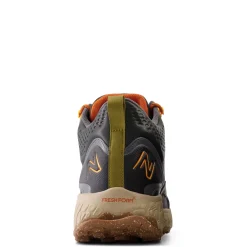 Trail & Hiking*New Balance Men's , Fresh Foam X Hierro Mid Trail Running Shoe Black Magnet Marigold