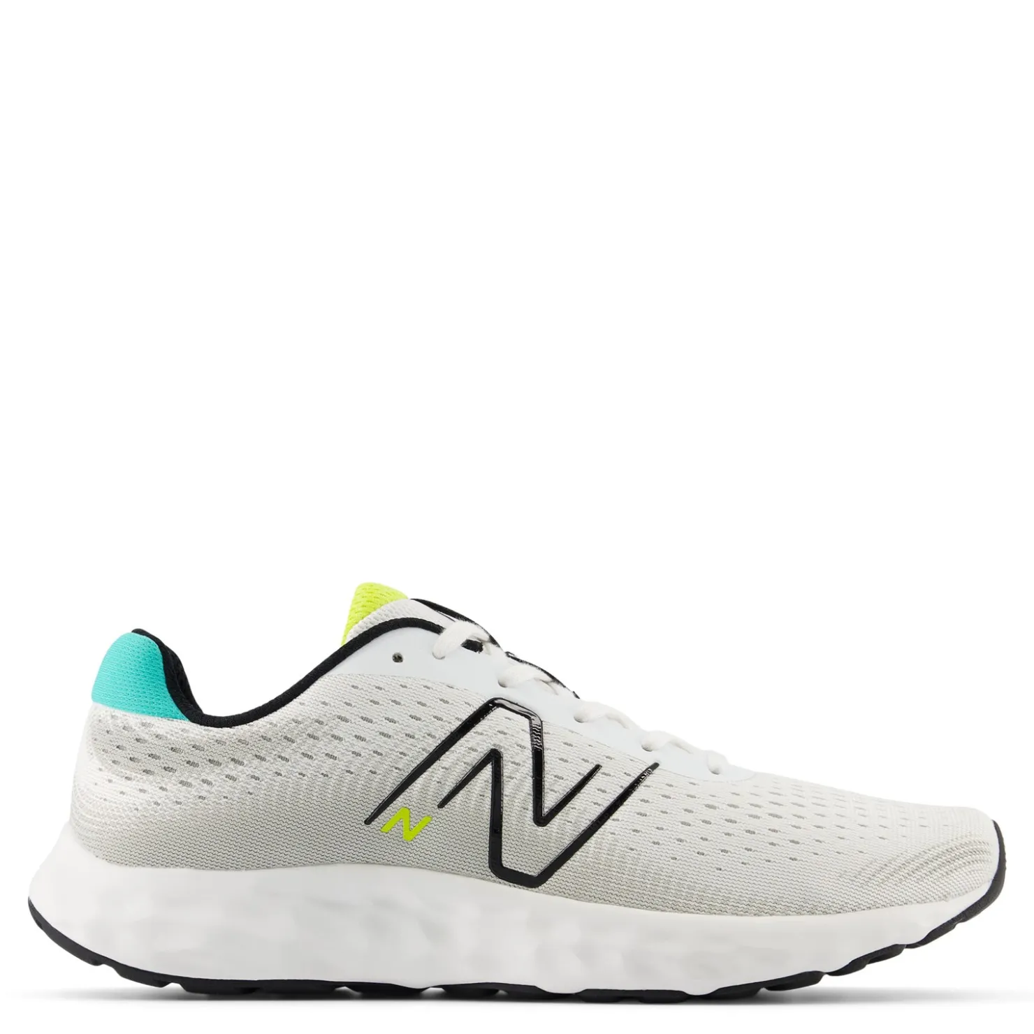 Running*New Balance Men's , 520v8 Running Shoe White/Black/Infield Clay