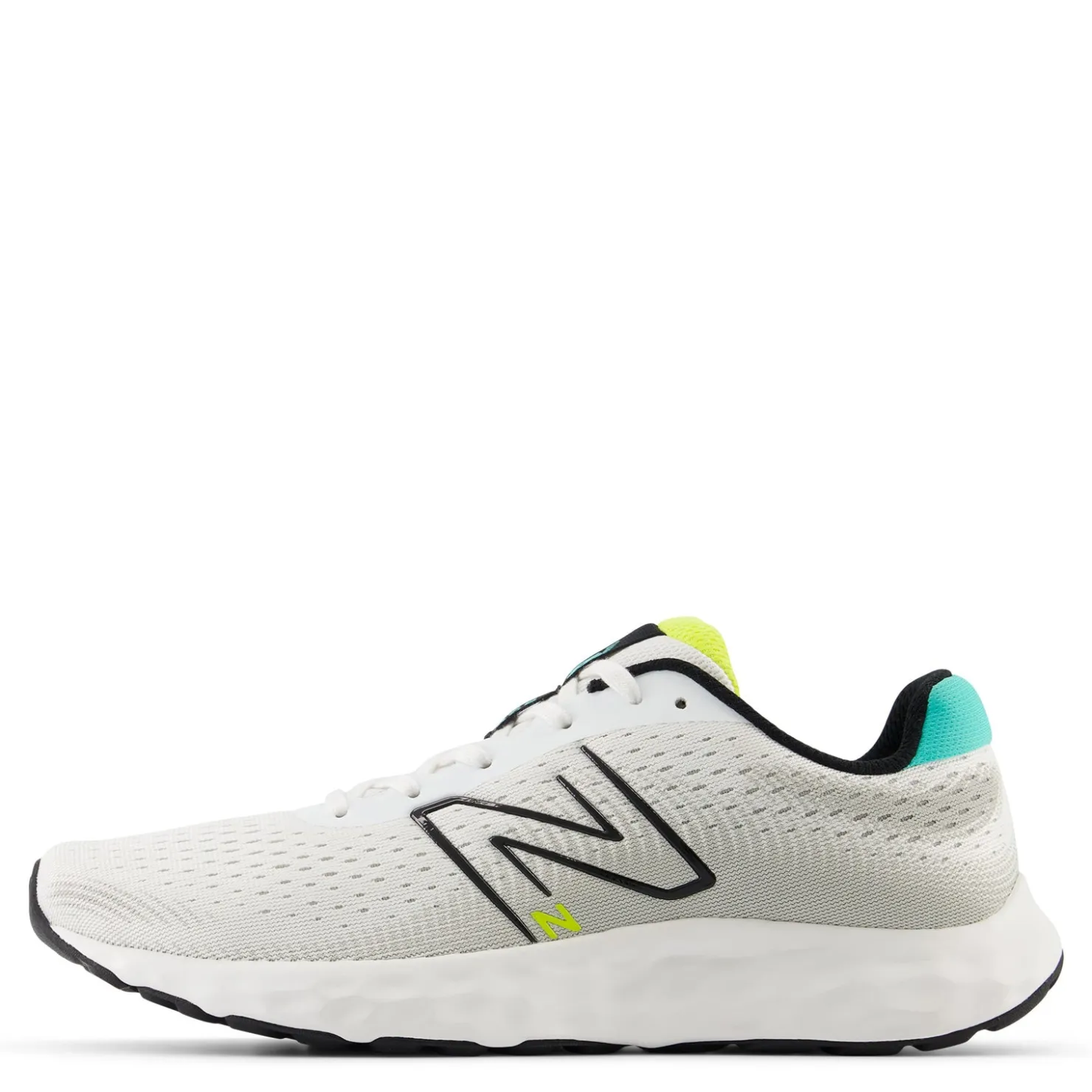 Running*New Balance Men's , 520v8 Running Shoe White/Black/Infield Clay