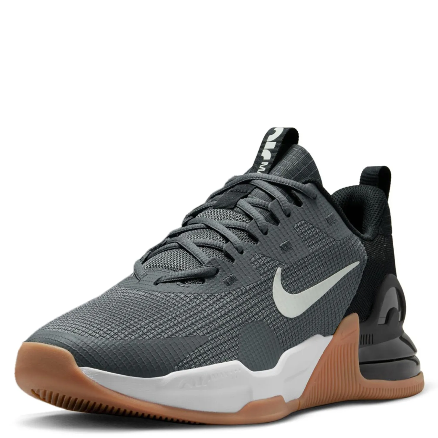 Sneakers & Athletics*Nike Men's , Air Max Alpha Trainer 5 Sneaker Iron Grey/Phantom-Black-Gum Med Brown