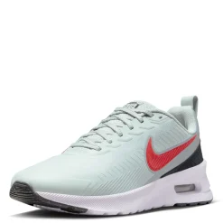 Running*Nike Men's , Air Max Nuaxis Running Shoe Light Silver/Picante Red-Light Pumice