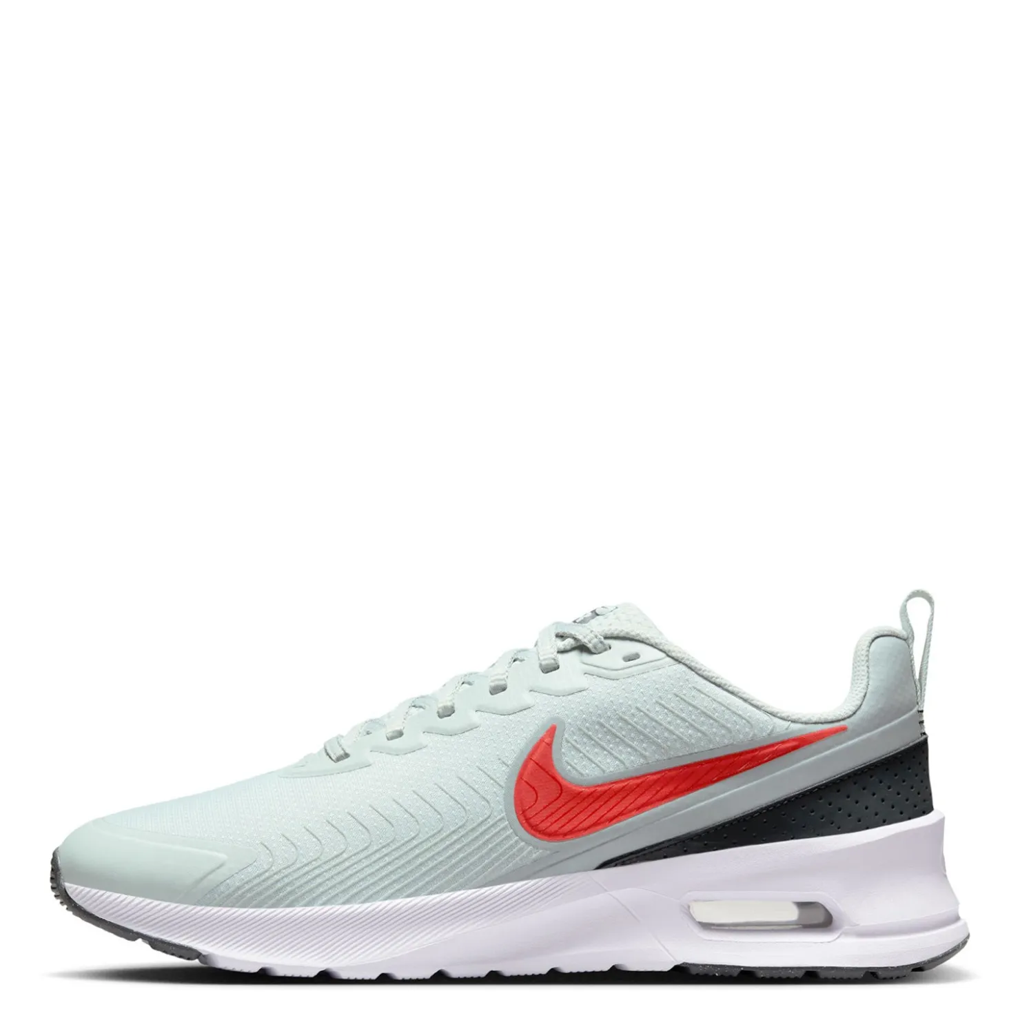 Running*Nike Men's , Air Max Nuaxis Running Shoe Light Silver/Picante Red-Light Pumice