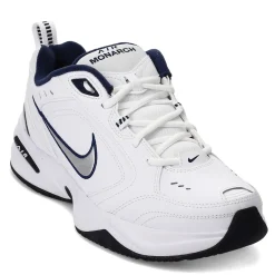 Sneakers & Athletics*Nike Men's , Air Monarch IV Training Sneaker White/Silver/Navy