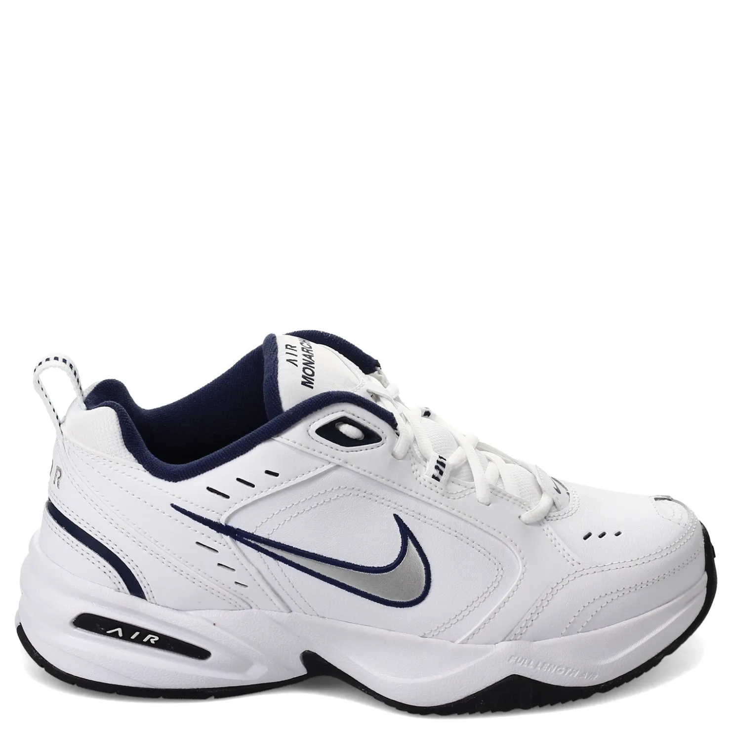 Sneakers & Athletics*Nike Men's , Air Monarch IV Training Sneaker White/Silver/Navy
