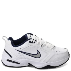 Sneakers & Athletics*Nike Men's , Air Monarch IV Training Shoe - Extra Wide Width White/Navy/Silver