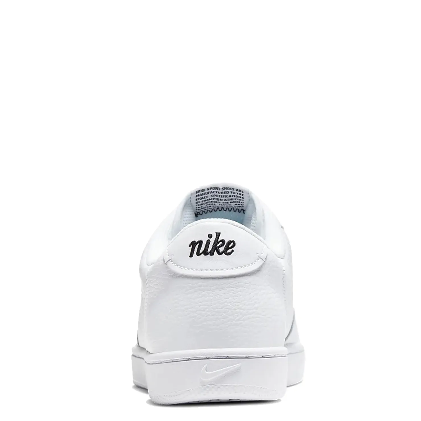 Fashion & Street*Nike Men's , Court Vintage Premium Sneaker White/Black/Orange