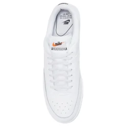 Fashion & Street*Nike Men's , Court Vintage Premium Sneaker White/Black/Orange
