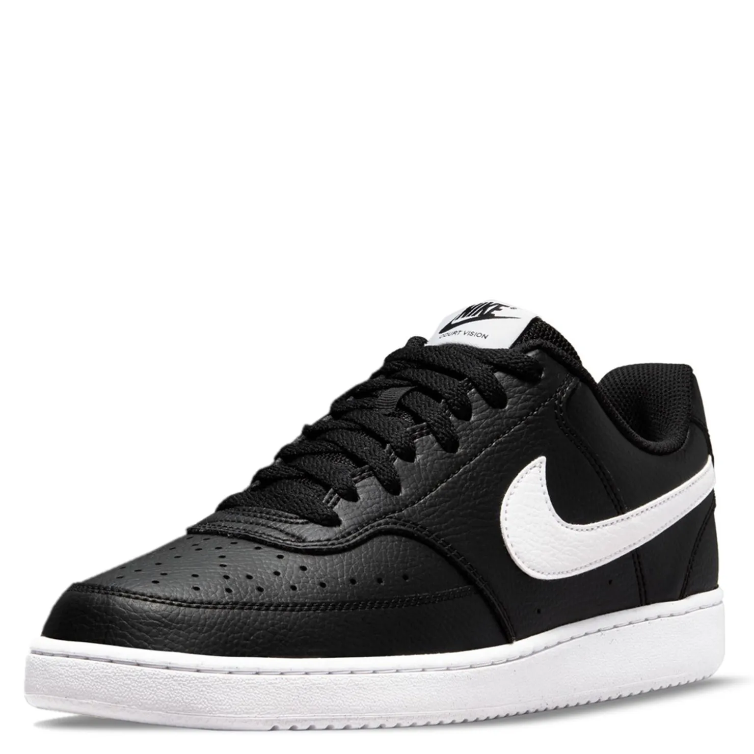Fashion & Street*Nike Men's , Court Vision Low Next Nature Sneaker Black/White-Black