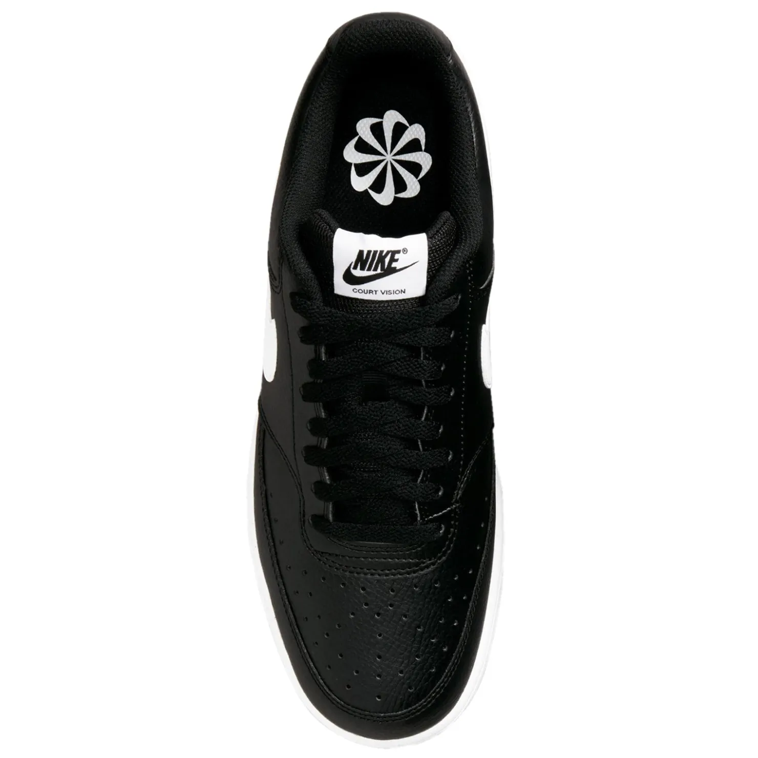Fashion & Street*Nike Men's , Court Vision Low Next Nature Sneaker Black/White-Black