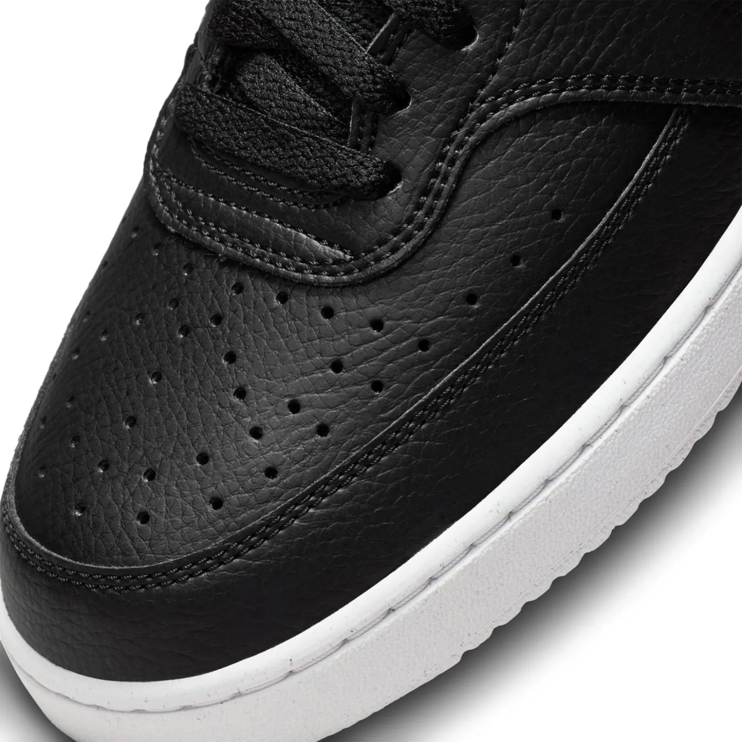 Fashion & Street*Nike Men's , Court Vision Low Next Nature Sneaker Black/White-Black