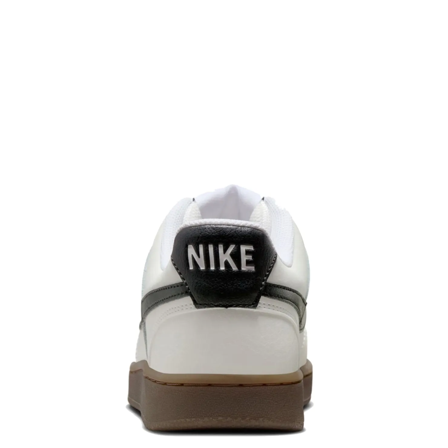 Fashion & Street*Nike Men's , Court Vision Low Sneaker Sail/Black-Lt Orewood Brn-White