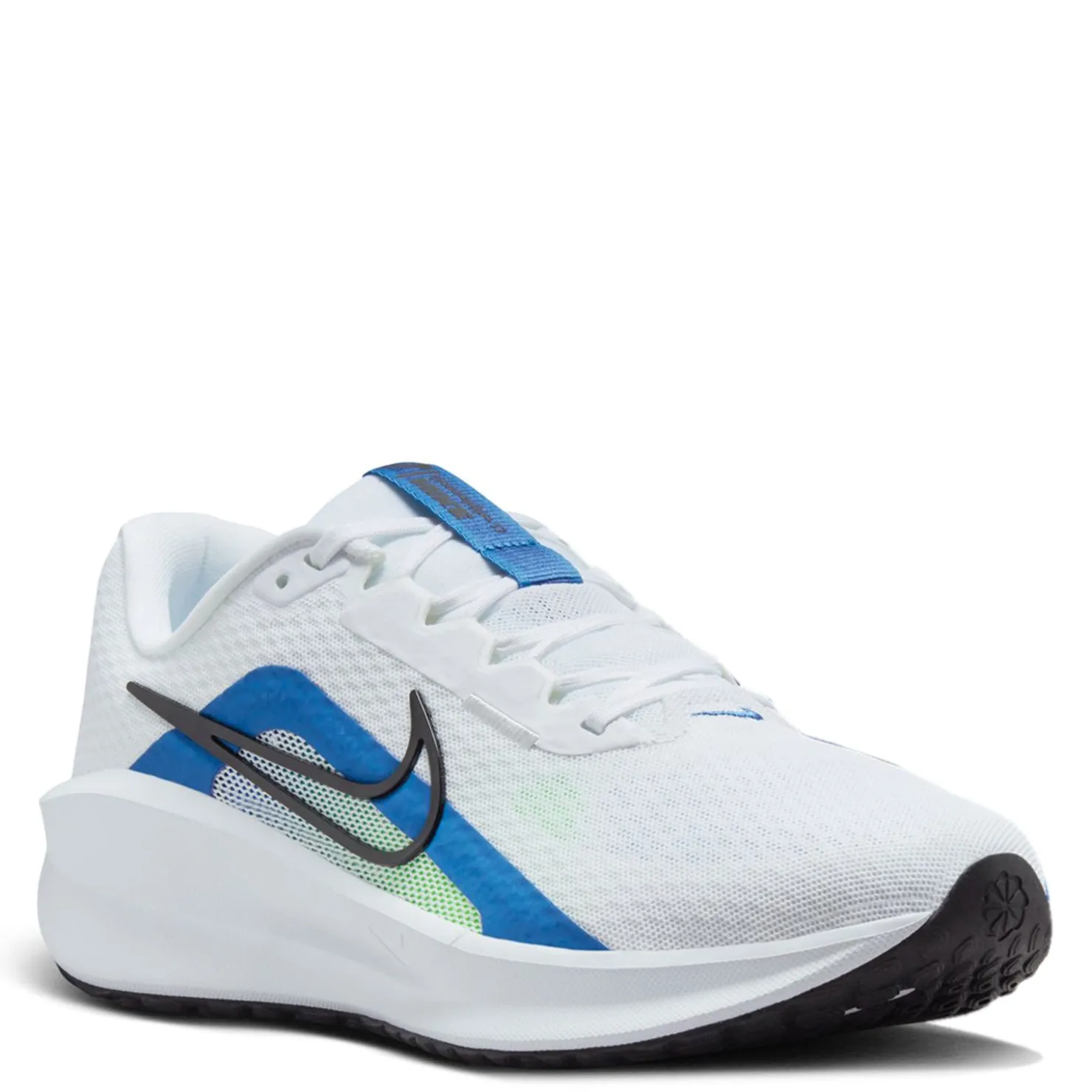 Running*Nike Men's , Downshifter 13 Running Shoe White/Blue/Green