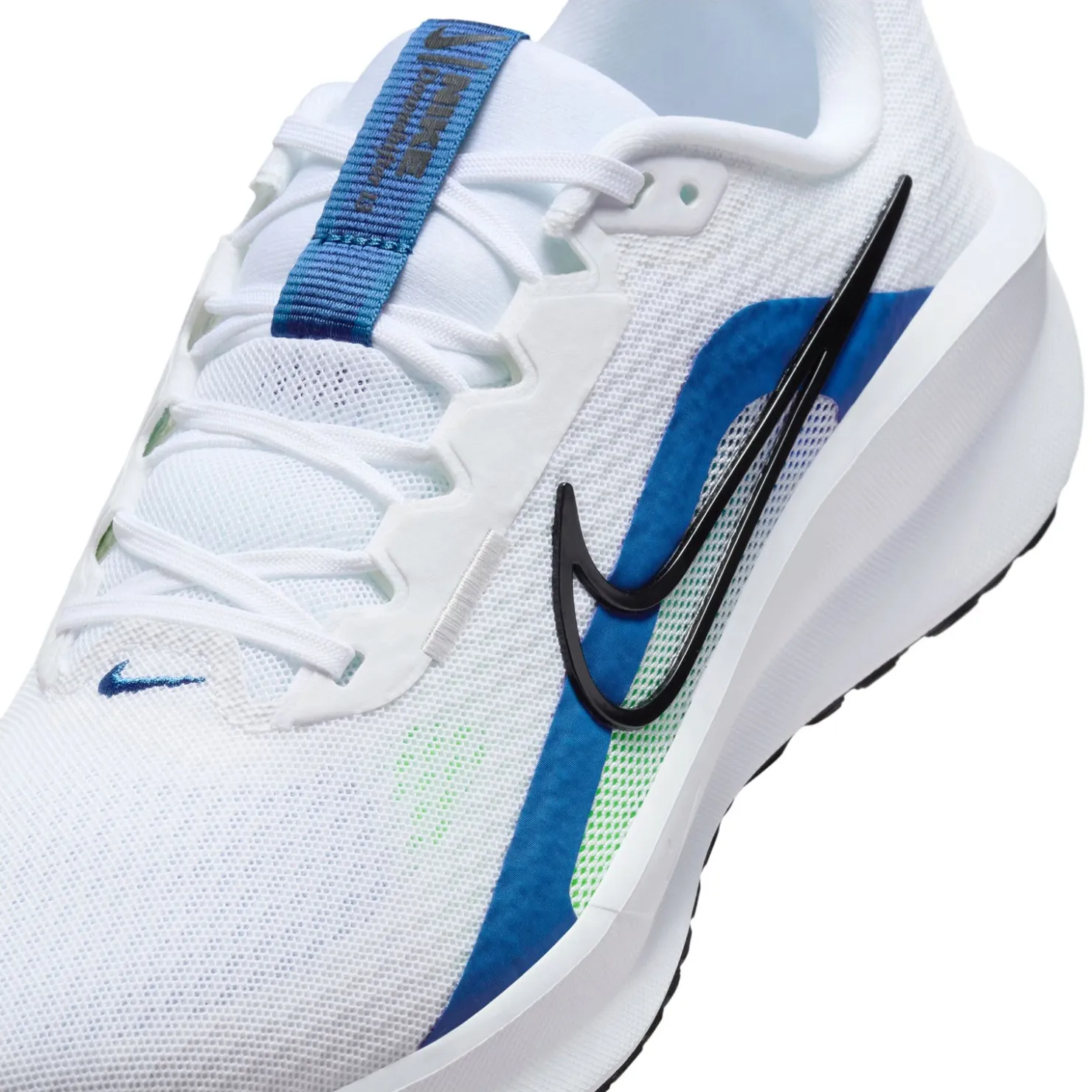 Running*Nike Men's , Downshifter 13 Running Shoe White/Blue/Green