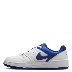 Fashion & Street*Nike Men's , Full Force Low Sneaker Summit White/Deep Royal Blue-Racer Blue