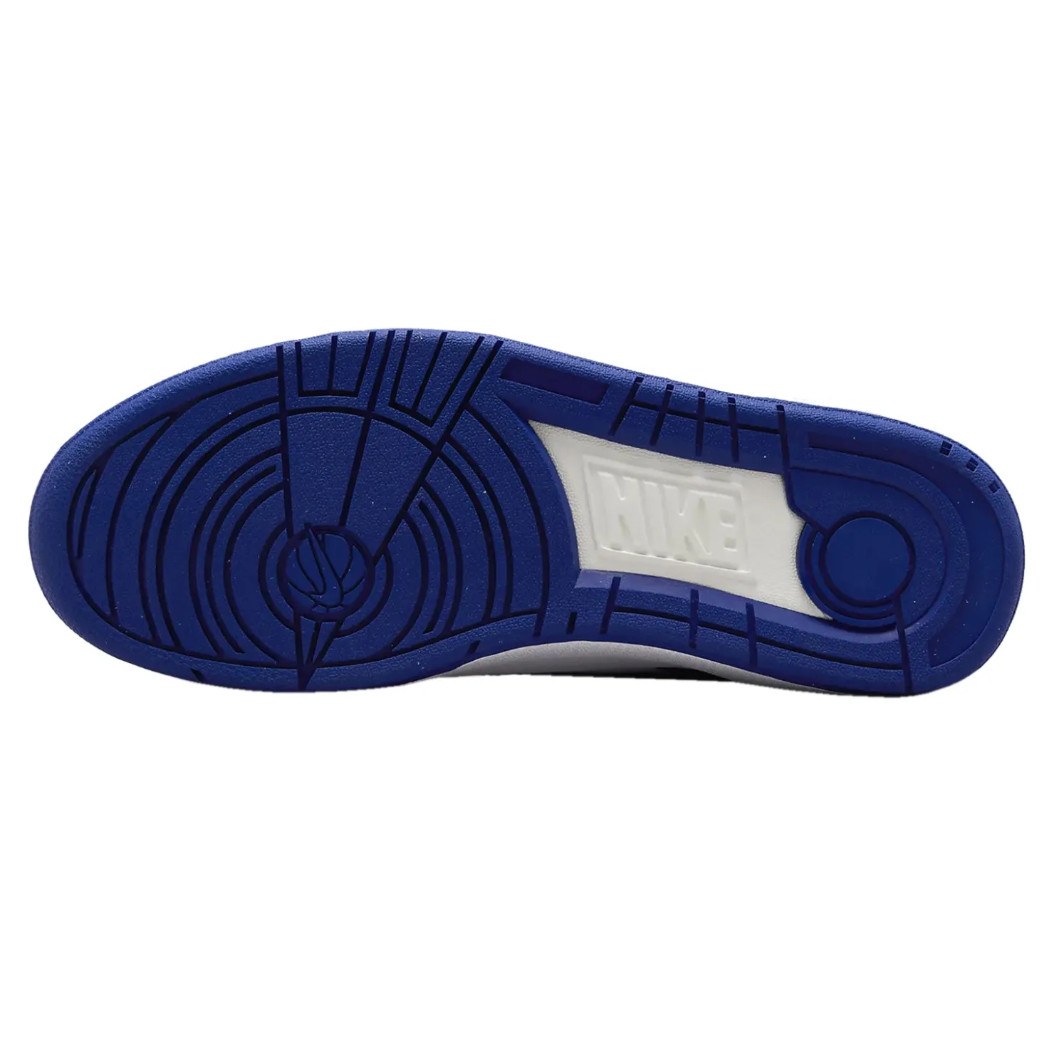 Fashion & Street*Nike Men's , Full Force Low Sneaker Summit White/Deep Royal Blue-Racer Blue