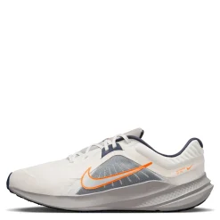 Running*Nike Men's , Quest 5 Running Shoe Sail/Total Orange-Thunder Blue