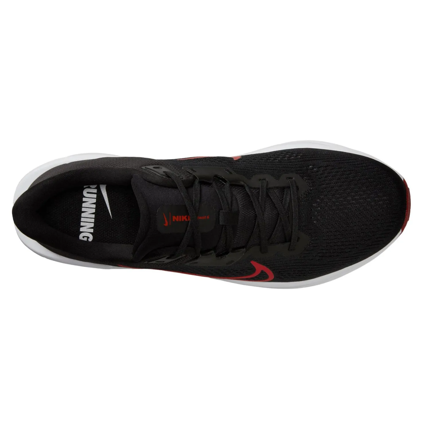 Running*Nike Men's , Quest 6 Running Shoe Black/White-University Red-Dk Smoke Grey