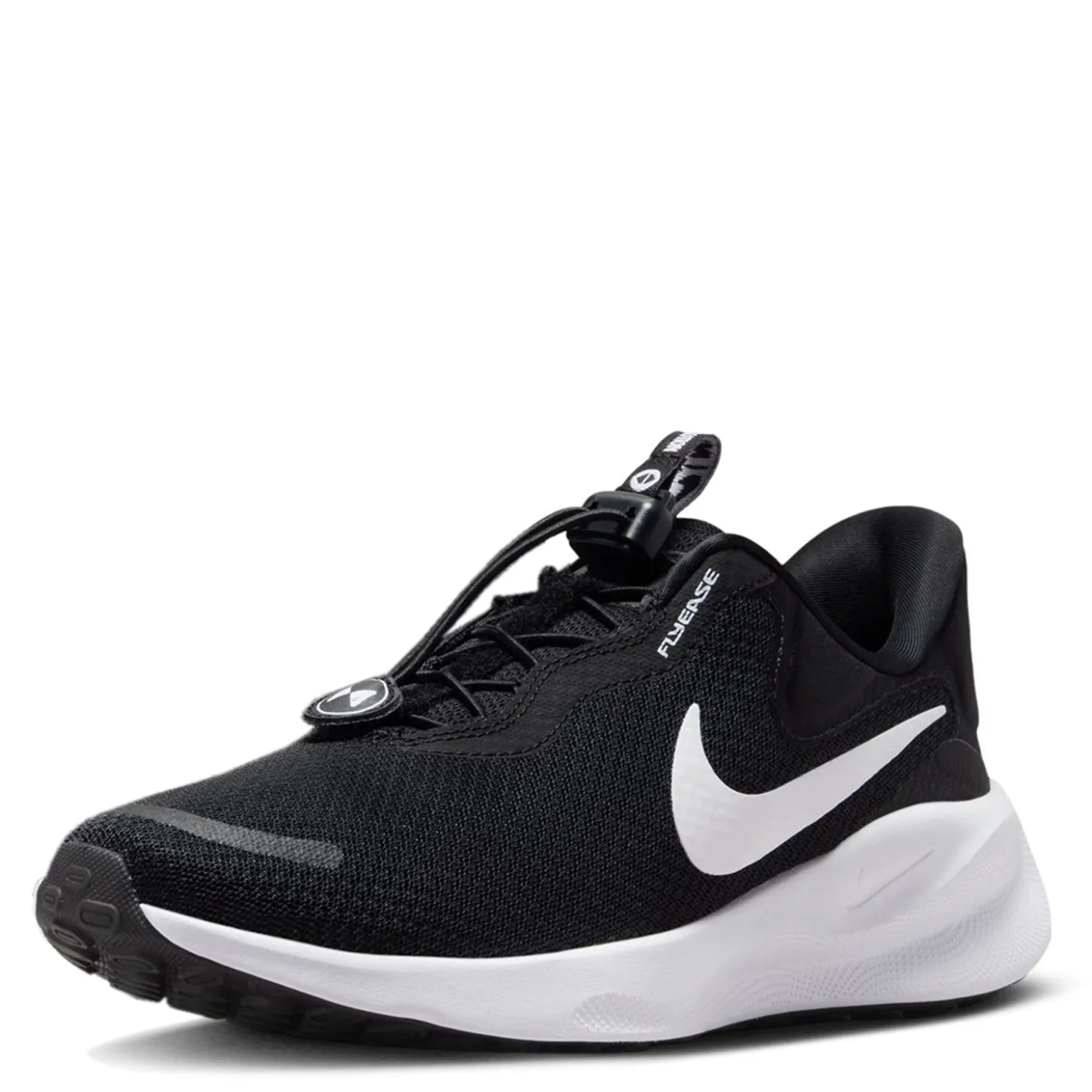Sneakers & Athletics*Nike Men's , Revolution 7 EasyOn Running Shoe Black/White