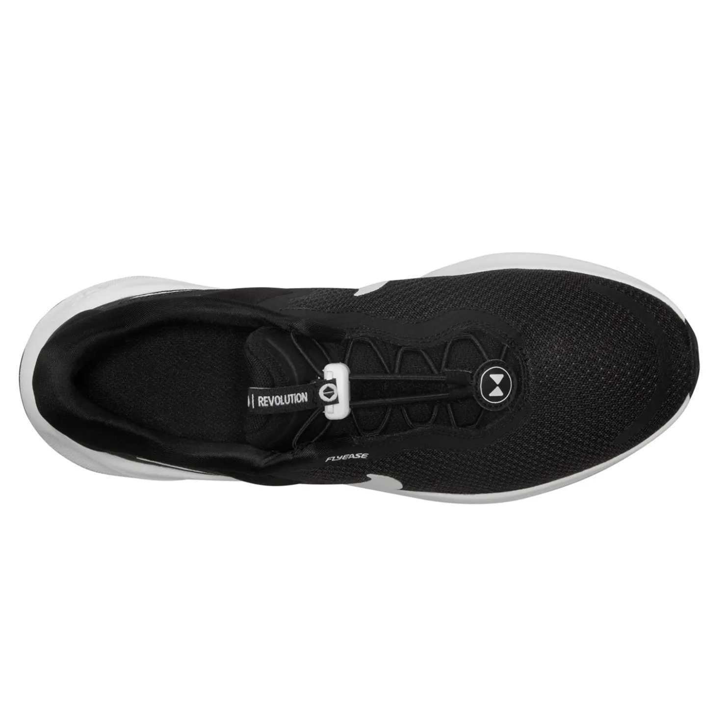 Sneakers & Athletics*Nike Men's , Revolution 7 EasyOn Running Shoe Black/White