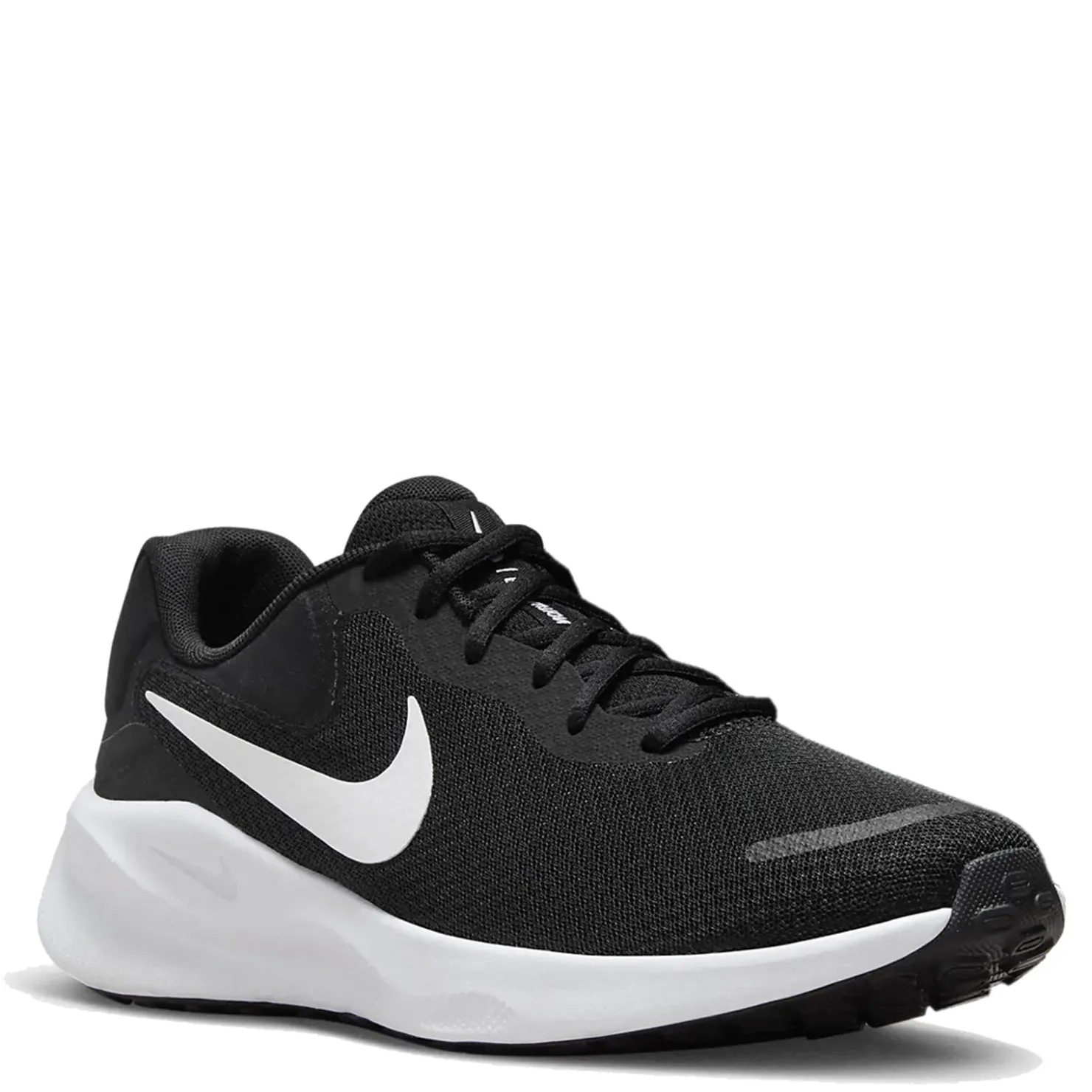 Sneakers & Athletics*Nike Men's , Revolution 7 Running Shoe Black/White