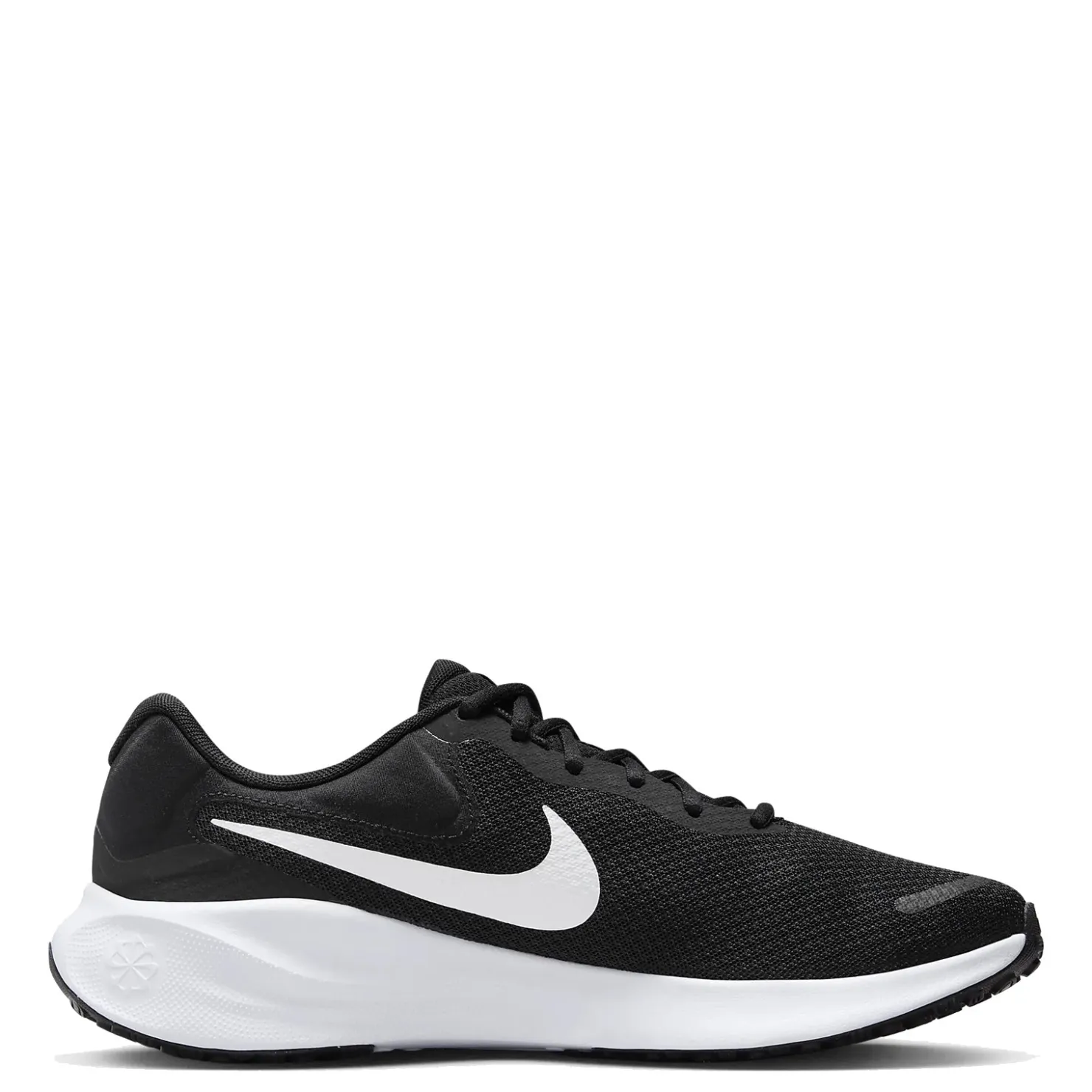 Sneakers & Athletics*Nike Men's , Revolution 7 Running Shoe Black/White