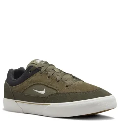 Fashion & Street*Nike Men's , SB Malor Skate Sneaker Medium Olive/Sail-Cargo Khaki-Black
