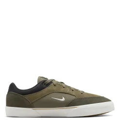 Fashion & Street*Nike Men's , SB Malor Skate Sneaker Medium Olive/Sail-Cargo Khaki-Black