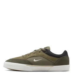 Fashion & Street*Nike Men's , SB Malor Skate Sneaker Medium Olive/Sail-Cargo Khaki-Black