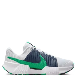 Court*Nike Men's , Zoom Challenge Pickleball Shoe White/Stadium Green-Thunder Blue-Black