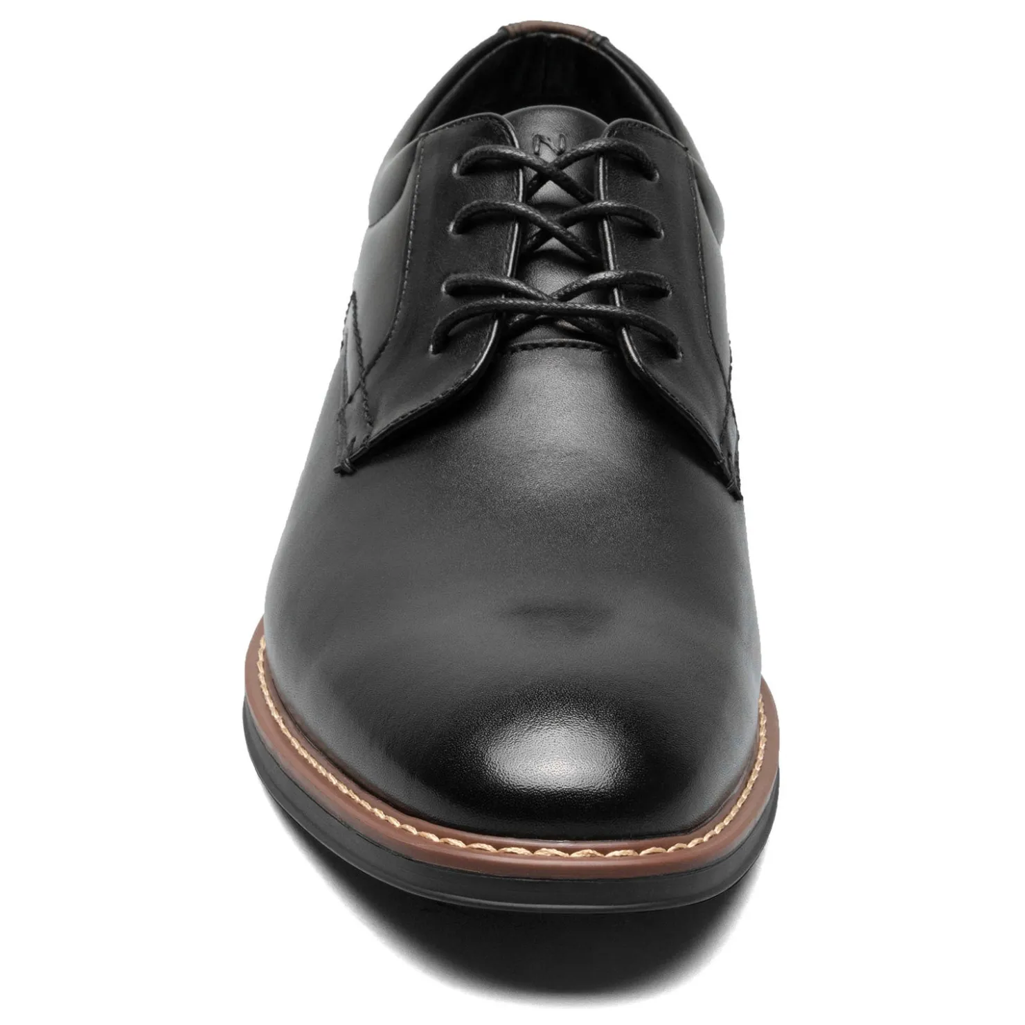 Dress*Nunn Bush Men's , Centro Flex Plain Toe Oxford Black