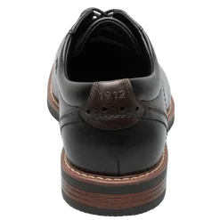 Dress*Nunn Bush Men's , Centro Flex Plain Toe Oxford Black