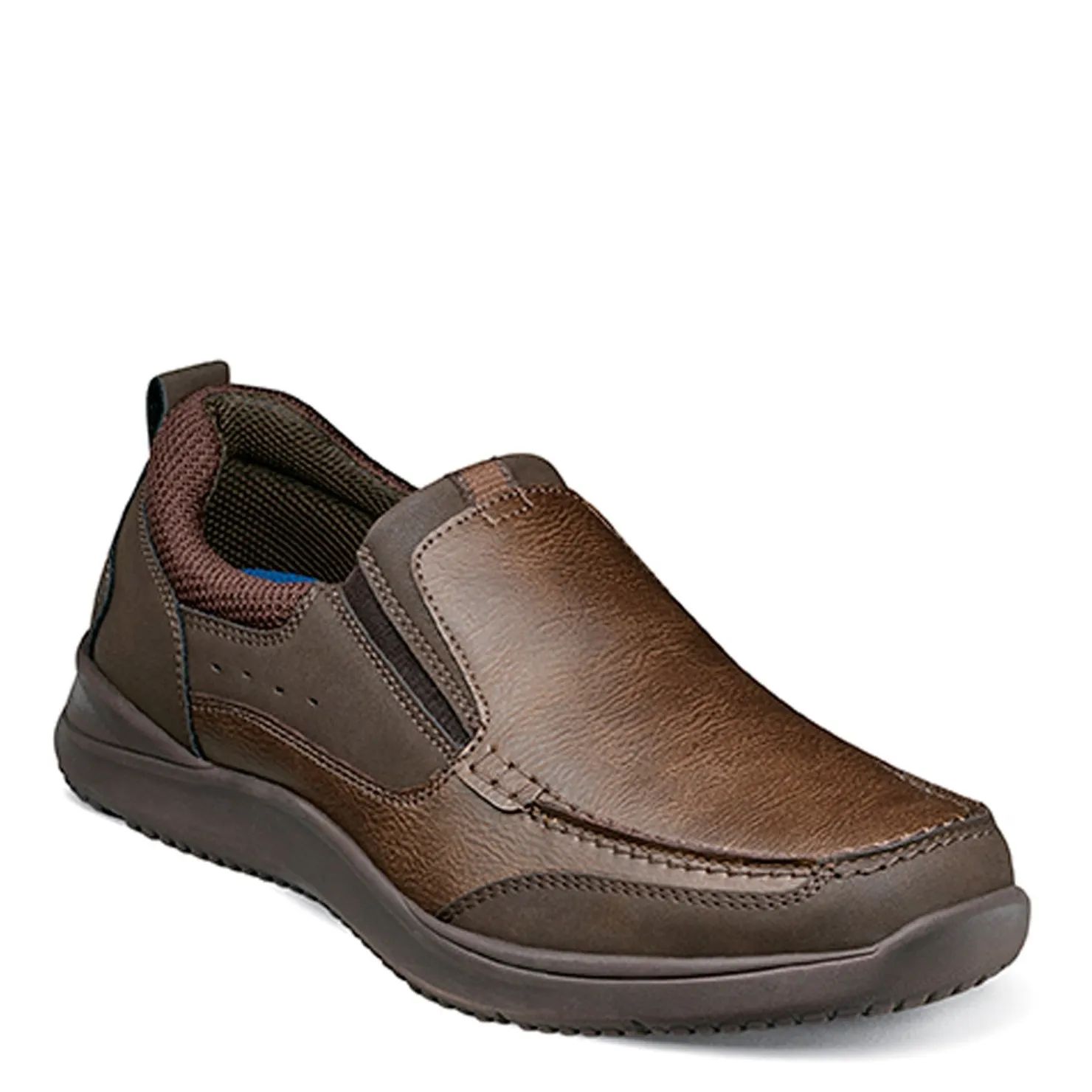 Slip-On Shoes*Nunn Bush Men's , Conway Slip-On Dark Brown